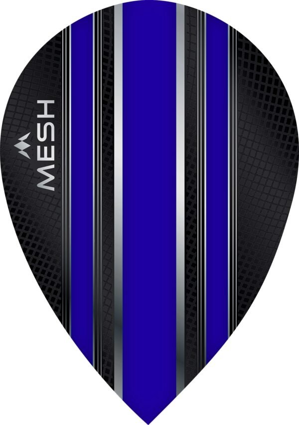 Mission - Mesh - Dart Flights - PEAR - Dark Blue