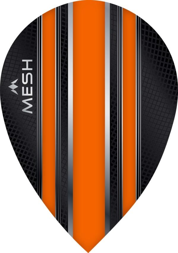 Mission-Flight-Mesh-Pear-Orange Mission - Mesh - Dart Flights - PEAR - Orange