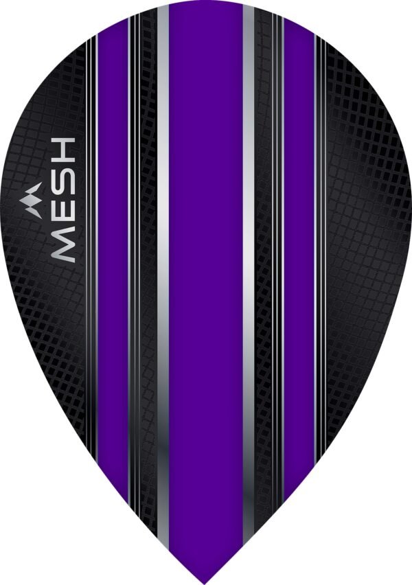 Mission-Flight-Mesh-Pear-Purple Mission - Mesh - Dart Flights - PEAR - Purple