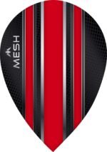 Mission-Flight-Mesh-Pear-Red Mission - Mesh - Dart Flights - PEAR - Red