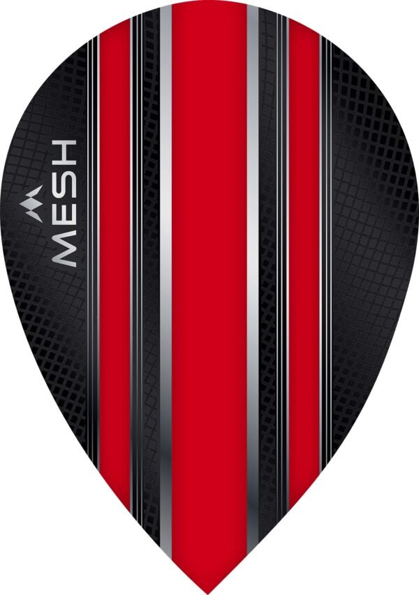 Mission - Mesh - Dart Flights - PEAR - Red