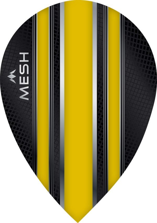 Mission - Mesh - Dart Flights - PEAR - Yellow