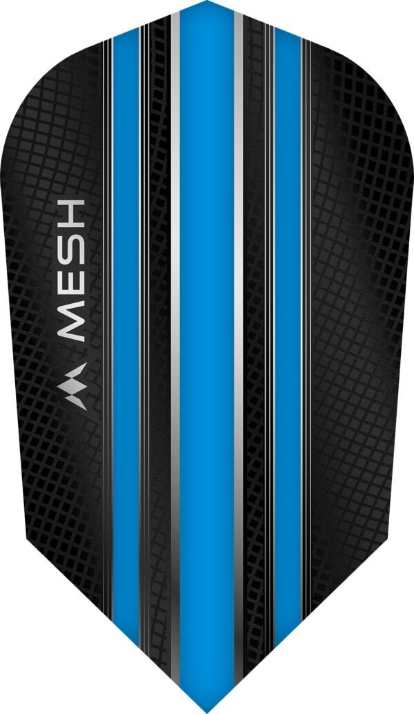 Mission-Flight-Mesh-Slim-Aqua-Blue Mission - Mesh - Dart Flights - SLIM - Aqua Blue