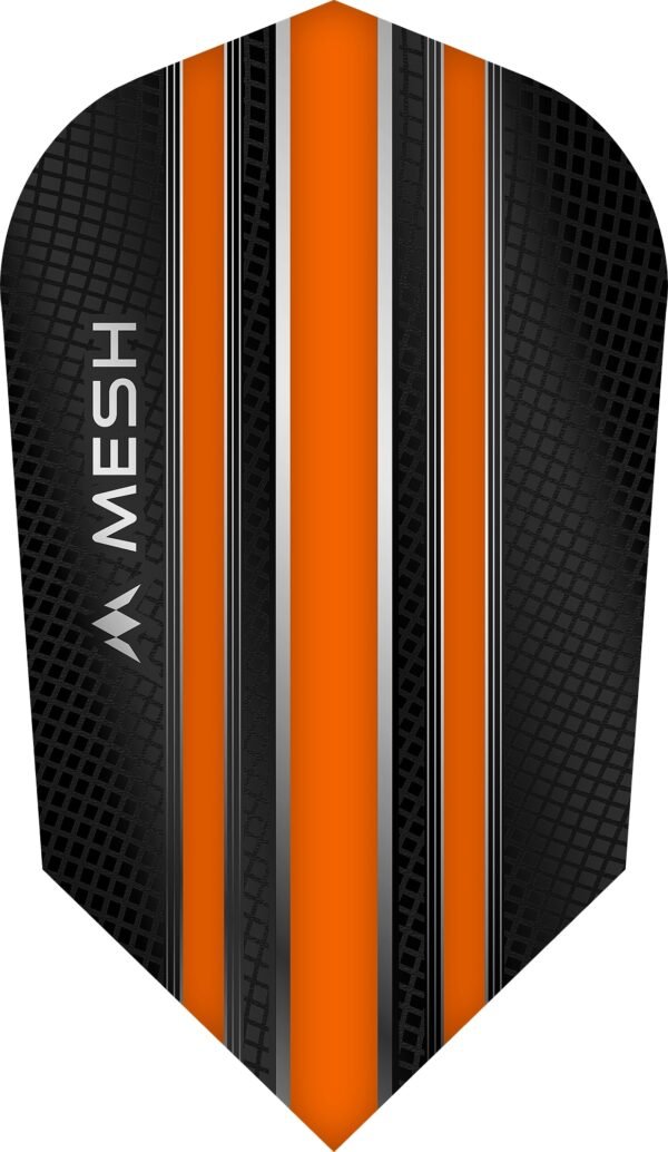 Mission-Flight-Mesh-Slim-Orange Mission - Mesh - Dart Flights - SLIM - Orange
