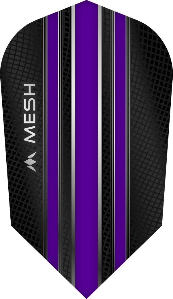 Mission-Flight-Mesh-Slim-Purple Mission - Mesh - Dart Flights - SLIM - Purple
