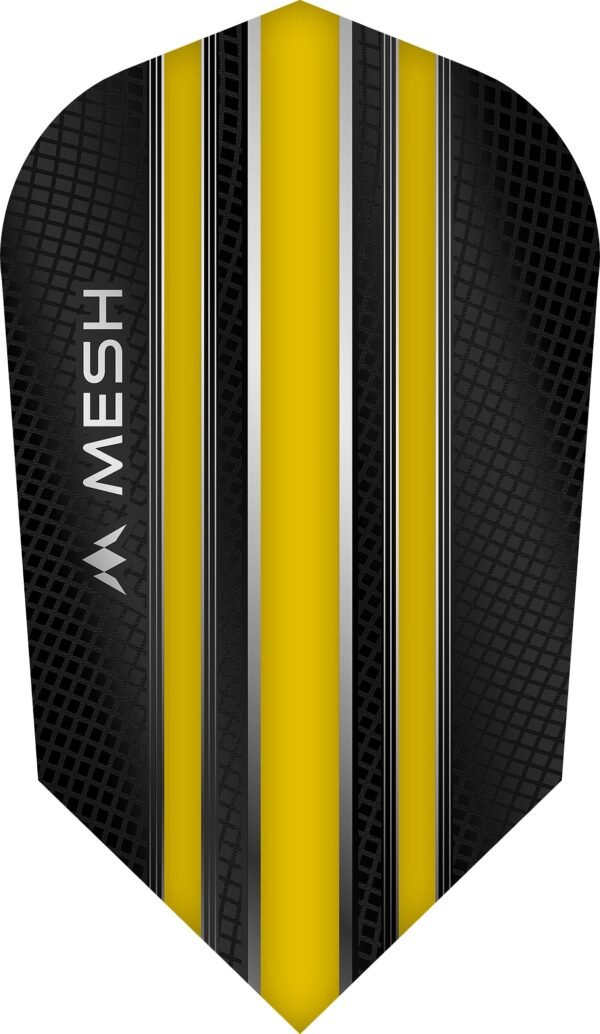 Mission - Mesh - Dart Flights - SLIM - Yellow