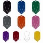 Mission Shades Slim coll Mission - Shades - Dart Flights - 100 micron - Slim - Black