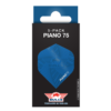 Piano 75 verpakking BLAUW Bull’s Piano 75 No.2 Flights Blue 5 Pack