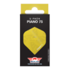 Piano 75 verpakking GEEL Bull’s Piano 75 No.2 Flights Yellow 5 Pack