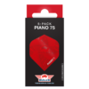 Piano 75 verpakking ROOD Bull’s Piano 75 No.2 Flights Red 5 Pack