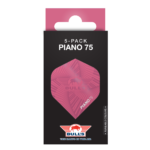 Piano 75 verpakking ROZE Bull’s Piano 75 No.2 Flights Pink 5 Pack