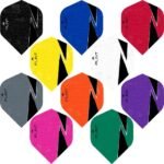 flint x col Mission - Flint X - Dart Flights - 100 micron No2 - STD - Blue