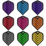 mission admiral col Mission - Admiral - Dart Flights - 100 micron No2 - STD - Aqua Blue