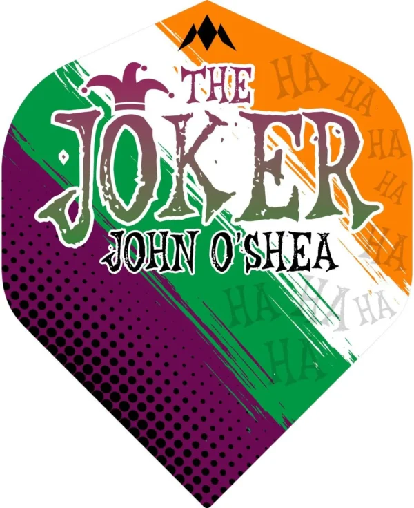 Mission - John O Shea - The Joker - Dart Flights - 100 micron No2 - STD -