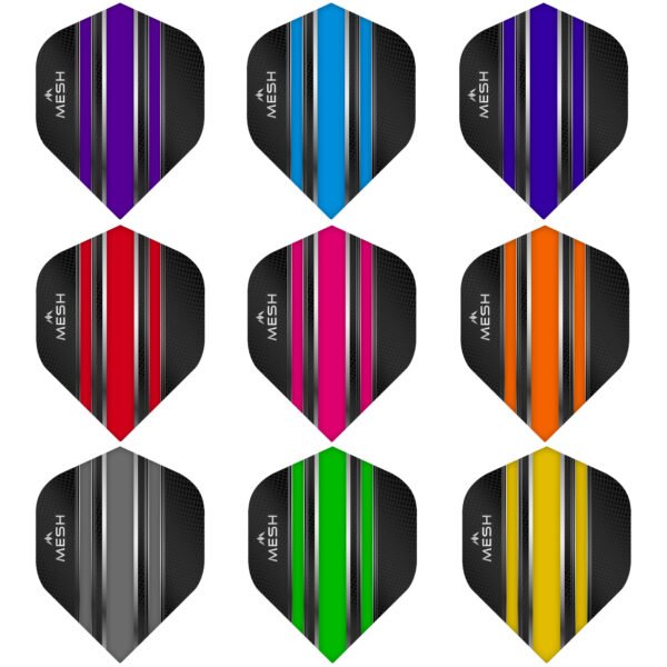 Mission - Mesh - Dart Flights - No2 - Grey