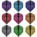 mission_tux_dart_flights_no2_std_all_g_360x Mission - Tux - Dart Flights - 100 micron No2 - STD - Aqua Blue
