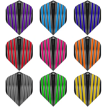 Mission - Tux - Dart Flights - 100 micron No2 - STD - Pink