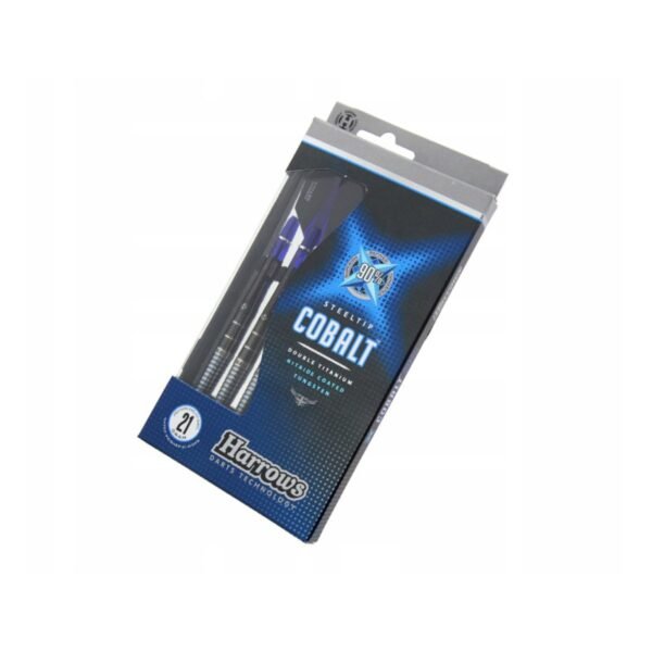 5017626014163_01 Harrows Cobalt 90% Tungsten Steeltip Darts 22 Gram