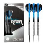 5017626016877_01 Harrows Razr Parallel 90% Tungsten Steeltip Darts 21 Gram