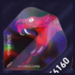 5021921084059_01 Red Dragon - Peter Wright Snakebite Holographic - Dart Flights - Standard No.2 - 100 Micron