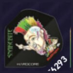 5021921084080_01 Red Dragon - Peter Wright Snakebite Hardcore Cartoon - Dart Flights - Standard No.2 - 100 Micron
