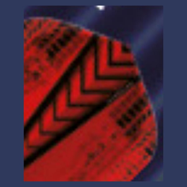 5021921084264_01 Red Dragon - Hardcore Radical Red - Dart Flights - Standard No.2 - 100 Micron