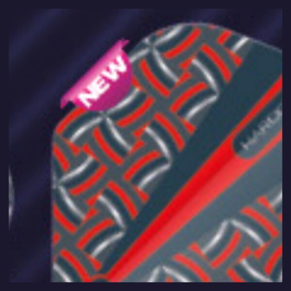 Red Dragon - Hardcore Radical Red Rope - Dart Flights - Standard No.2 - 100 Micron