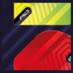 5021921088460_01 Red Dragon - Hardcore Ionic Red - Dart Flights - Standard No.2 - 100 Micron