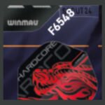 Red Dragon - Jonny Clayton Dragon Red - Dart Flights - Standard No.2 - 100 Micron