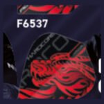 Red Dragon - Jonny Clayton Dragon Kite - Dart Flights - Kite - 100 Micron