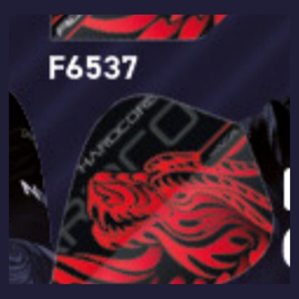 Red Dragon - Jonny Clayton Dragon Kite - Dart Flights - Kite - 100 Micron