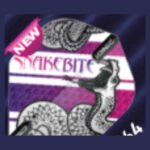 5021921088576_01 Red Dragon - Peter Wright Snakebite Coiled Snake Purple - Dart Flights - Standard No.2 - 100 Micron