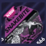5021921088590_01 Red Dragon - Peter Wright Snakebite Coiled Snake Purple - Dart Flights - Standard No.2 - 100 Micron