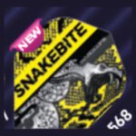 5021921088613_01 Red Dragon - Peter Wright Snakebite Coiled Snake Yellow - Dart Flights - Standard No.2 - 100 Micron