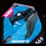 5021921088620_01 Red Dragon - Peter Wright Snakebite Ionic Snake Head Blue - Dart Flights - Standard No.2 - 100 Micron