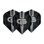 Red Dragon - Gerwyn Price World Champion Silver Logo - Dart Flights - Standard No.2 - 100 Micron