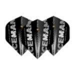 Red Dragon - Gerwyn Price Iceman World Champion Silver - Dart Flights - Standard No.2 - 100 Micron