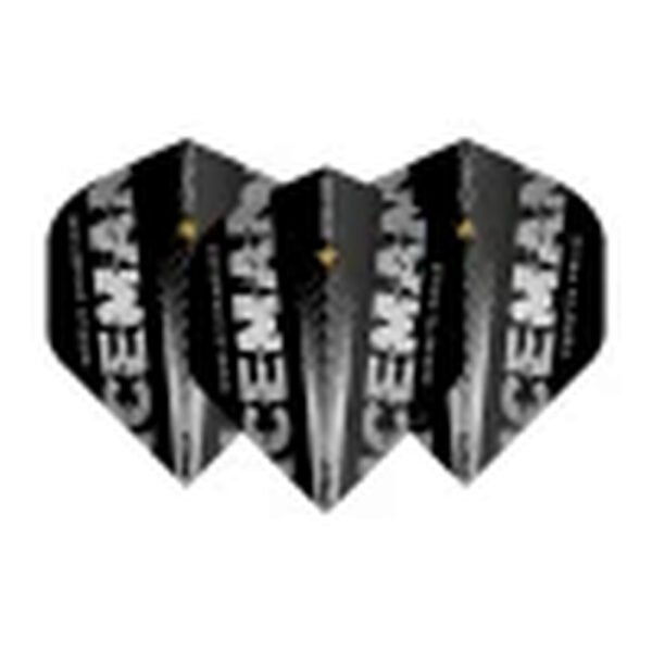 Red Dragon - Gerwyn Price Iceman World Champion Silver - Dart Flights - Standard No.2 - 100 Micron