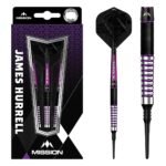 Mission James Hurrell Hillbilly 90% Tungsten Softtip Darts 18 Gram