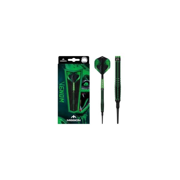 Mission Venom 90% Tungsten Softtip Darts 20 Gram