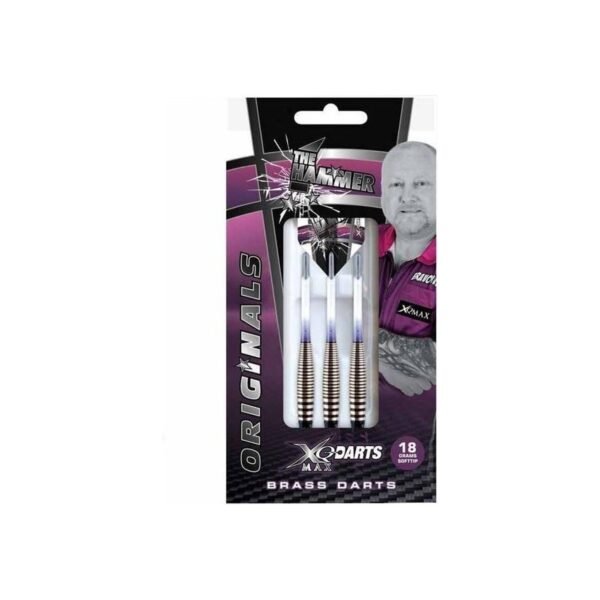 XQMax Andy Hamilton The Hammer Brass Messing Softtip Darts 18 Gram