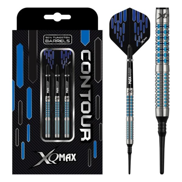 XQMax Contour M2 95% Tungsten Softtip Darts 19 Gram